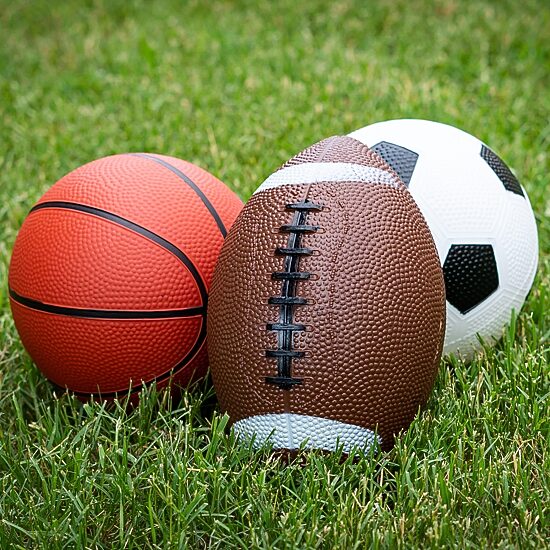 Toysmith Toysmith Get Outside Go Pro-Ball Set Pack Of 3 (5-Inch Soccer Ball6.5-Inch Football And 5-Inch Basketball) Outdoor Play Set