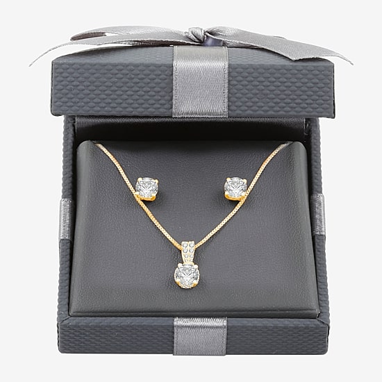 ( G/SI1-SI2 ) 2 CT. T.W. Lab-Grown White Diamond 10K or 14K Gold 2-pc. Jewelry Set