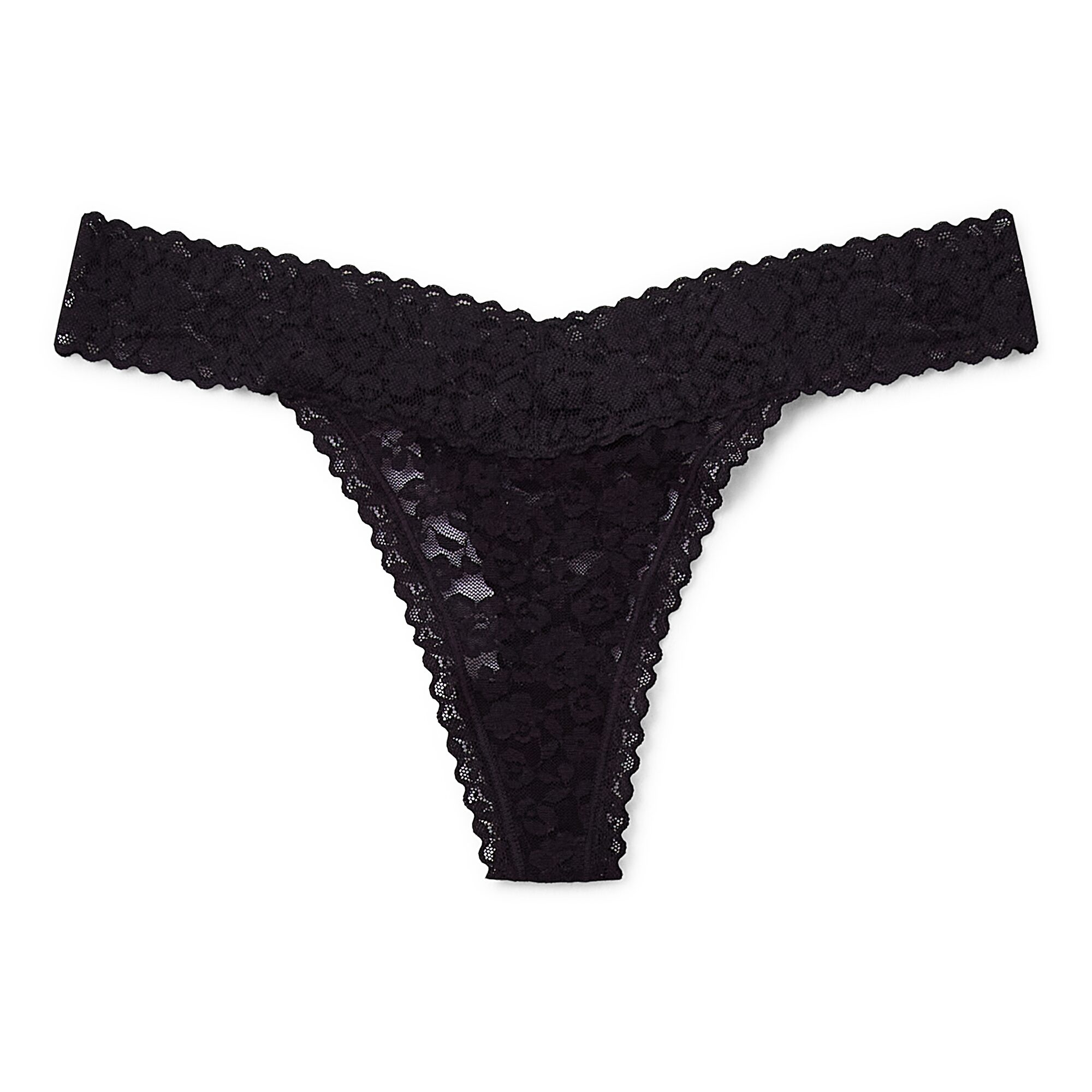 Ambrielle Everyday Lace Thong Panty