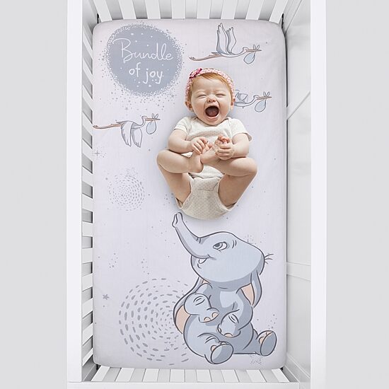 Disney Collection Dumbo Crib Sheet