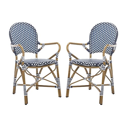 Dario Outdoor Stacking Arm Chair -Set of 2