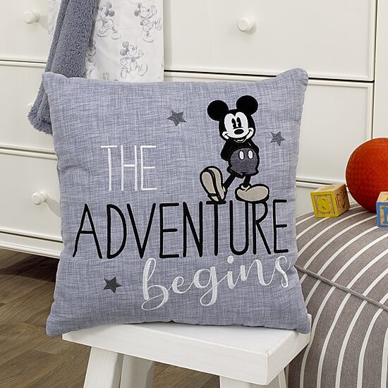 Disney Collection Mickey Mouse Square Throw Pillow