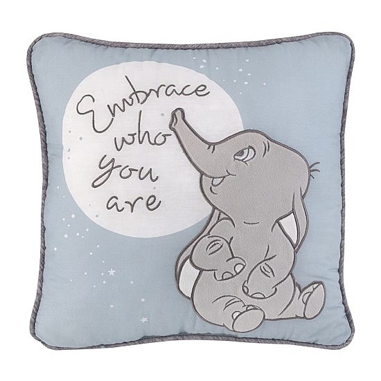 Disney Collection Dumbo Square Throw Pillow