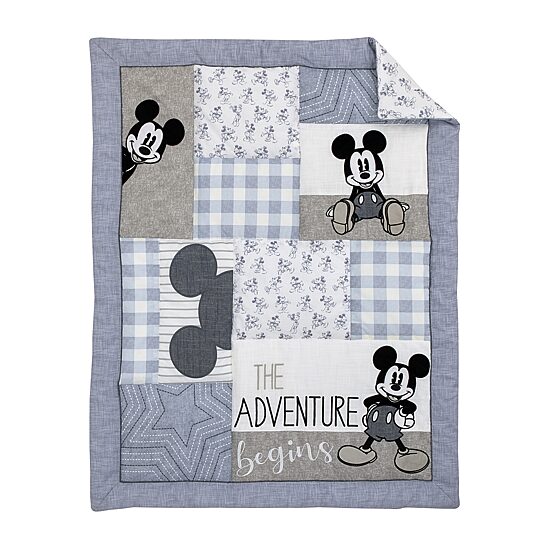 Disney Collection 3-pc. Mickey Mouse Crib Bedding Set