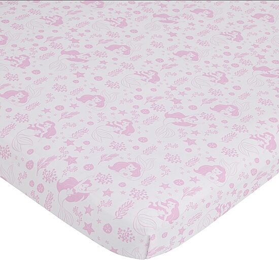 Disney Collection 3-pc. Ariel The Little Mermaid Crib Bedding Set