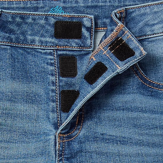 Thereabouts Little & Big Kid Girls Adaptive Adjustable Waist Stretch Fabric Straight Leg Jean