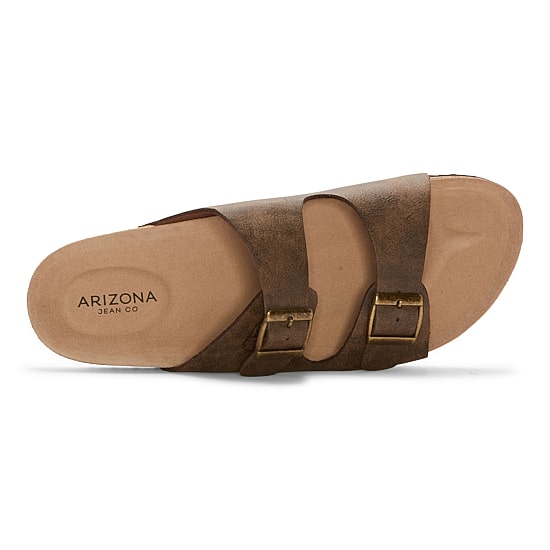 Arizona Jean Co Fireside Womens Footbed Sandals