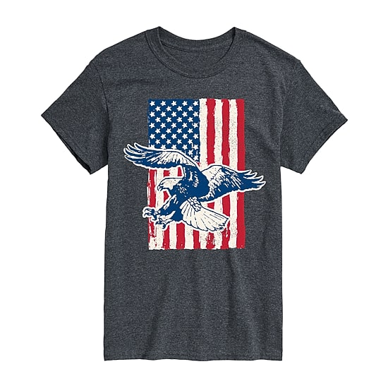 Mens Crew Neck Short Sleeve Regular Fit Graphic T-Shirt