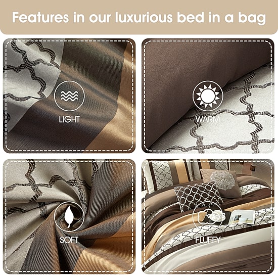 Stratford Park Mirza 8-pc. Complete Bedding Set