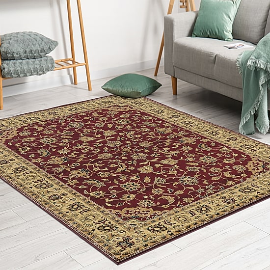 Radici Castello Rachel Traditional Oriental Sarouk Indoor Rectangular Accent Rug