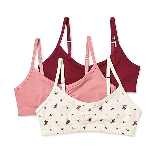 Thereabouts Little & Big Kid Girls Medium Support 3-pc. Bralette 340033