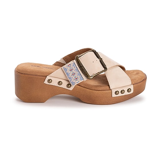 Muk Luks Womens Charlotte Wedge Sandals