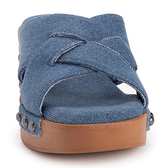 Muk Luks Womens Cadence Wedge Sandals