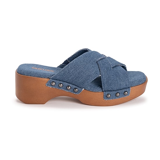 Muk Luks Womens Cadence Wedge Sandals