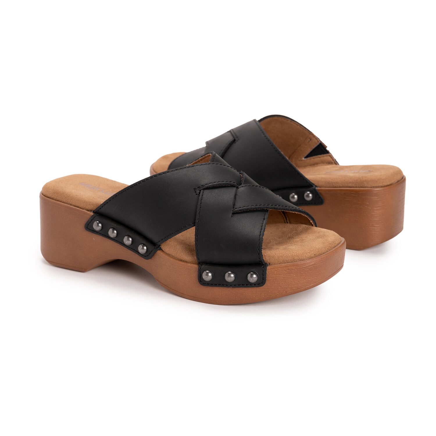 Muk Luks Womens Cadence Wedge Sandals
