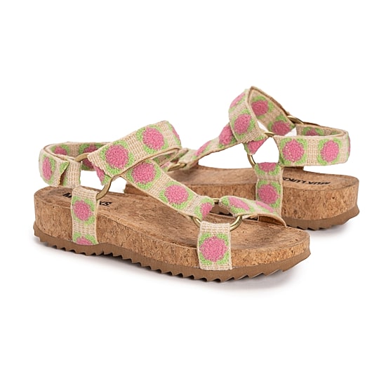Muk Luks Piper Womens Footbed Sandals