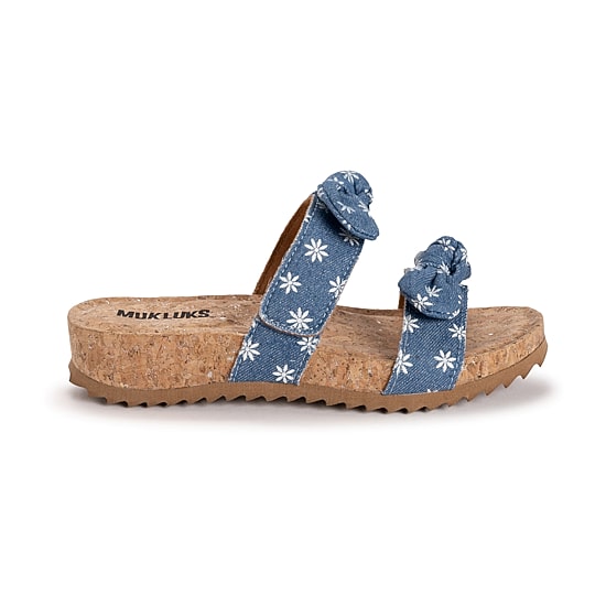 Muk Luks Posie Womens Footbed Sandals