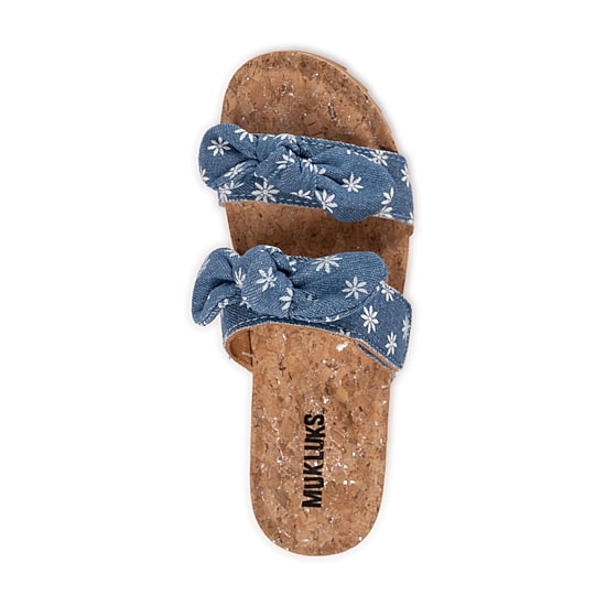Muk Luks Posie Womens Footbed Sandals