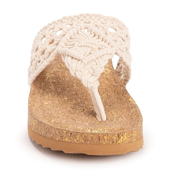 Muk Luks Pippen Womens Footbed Sandals