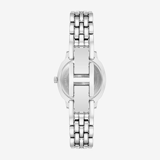 Armitron Womens Silver Tone Bracelet Watch 75-5976mpsv