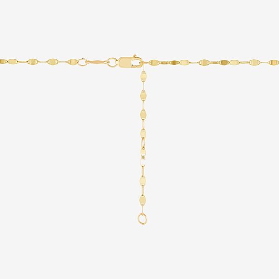 "Mom" Womens 10K Gold 16 Inch Pendant Necklace