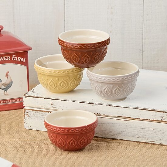 Certified International Vintage Farm 4-pc. Prep Bowl