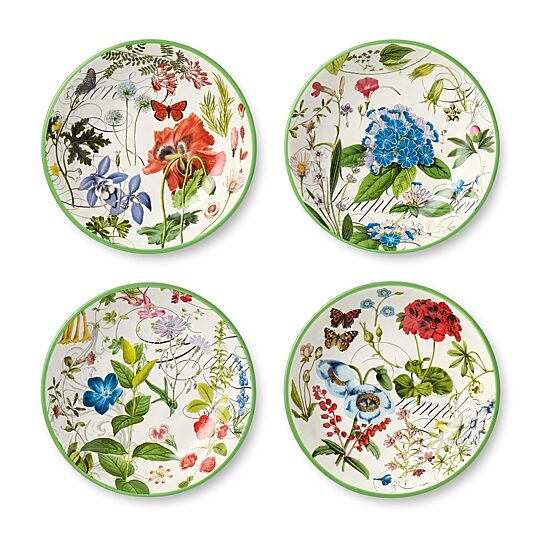 Certified International Greenhouse 4-pc. Ceramic Soup Bowl