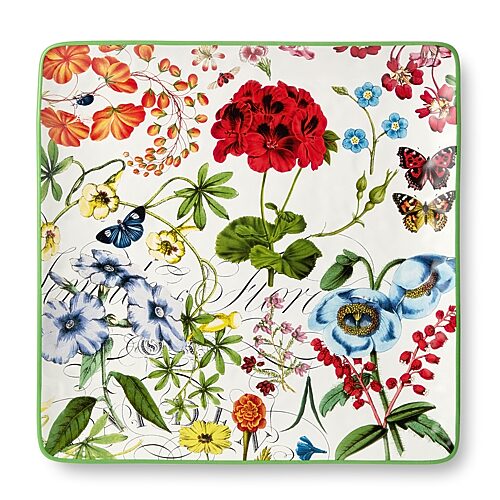 Certified International Greenhouse Ceramic Serving Platter, One Size, White