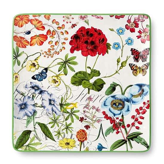 Certified International Greenhouse Ceramic Serving Platter