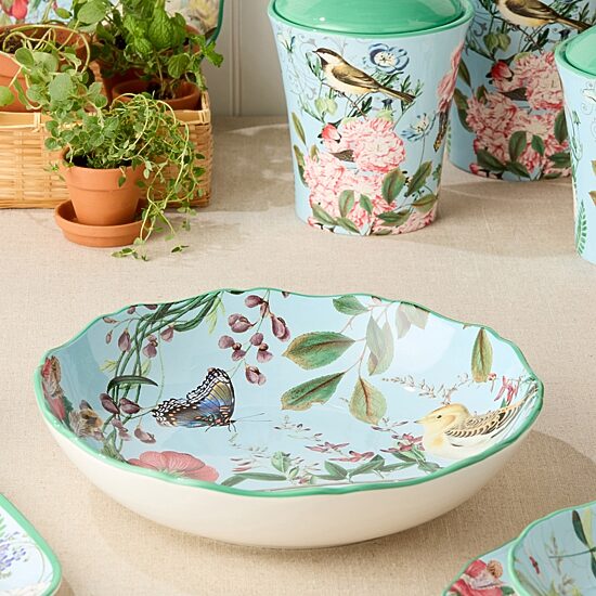 Certified International Flora Ceramic Serving Bowl