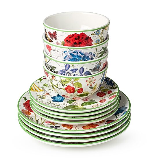 Certified International Greenhouse 16-pc. Ceramic Dinnerware Set