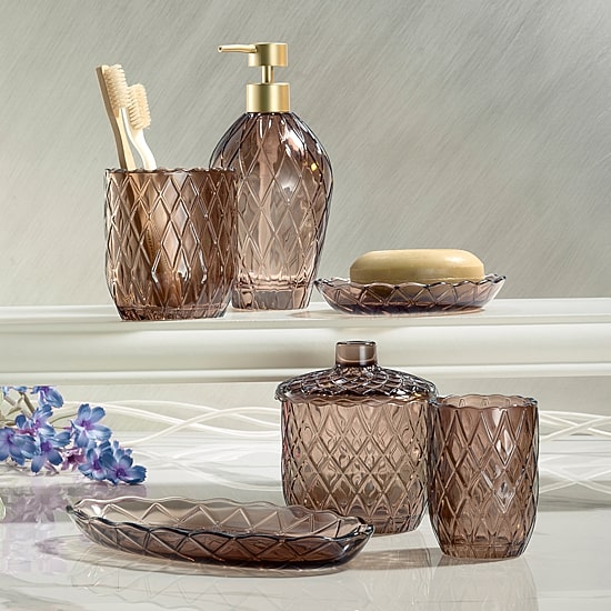 Nicole Miller Bijou Bathroom Canister