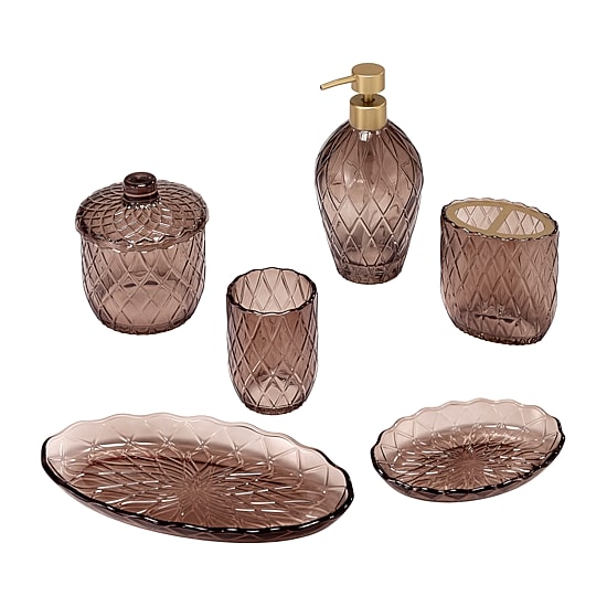 Nicole Miller Bijou Bathroom Canister