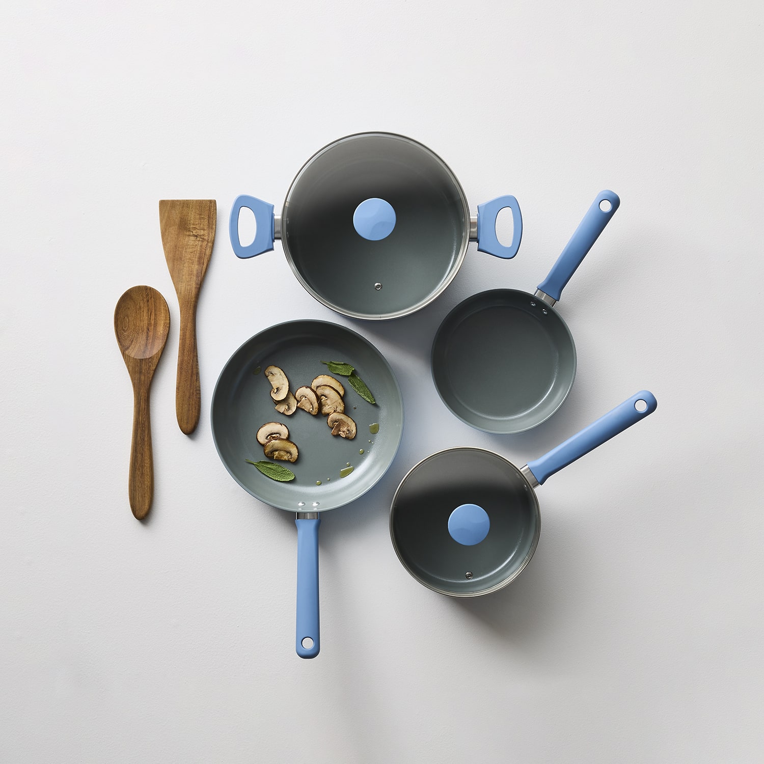 Cooks Ceramic 8-pc. Cookware Set