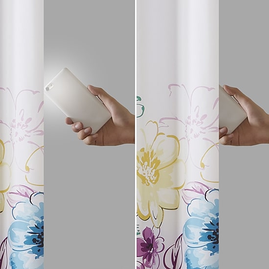 Intelligent Design Ashley 50"W X 84"L Total Grommet Top 100% Blackout Single Curtain Panel