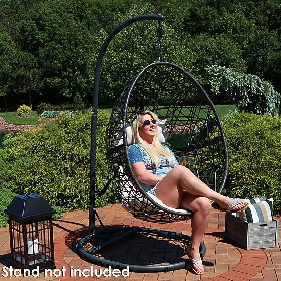 Sunnydaze® Caroline Hanging Egg Chair