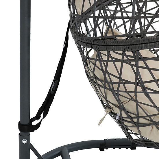 Sunnydaze® Caroline Hanging Egg Chair With Stand