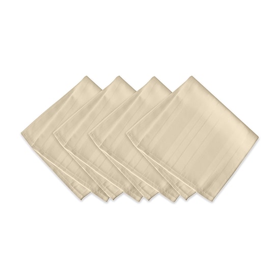 Threadmade Denley Stripe Jacquard 4-pc. Napkins