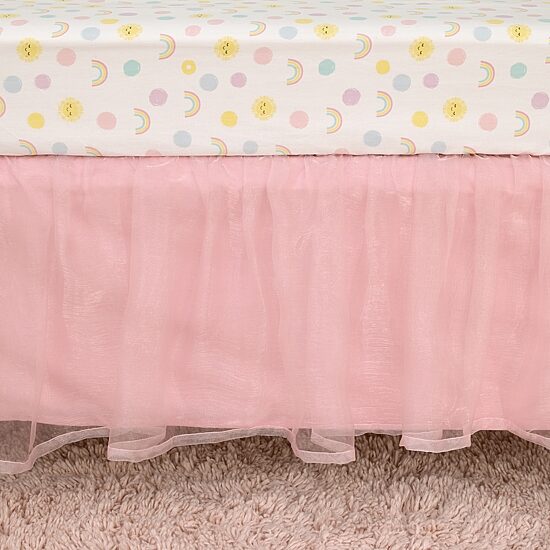 Nojo Sunshine And Rainbow Crib Sheet