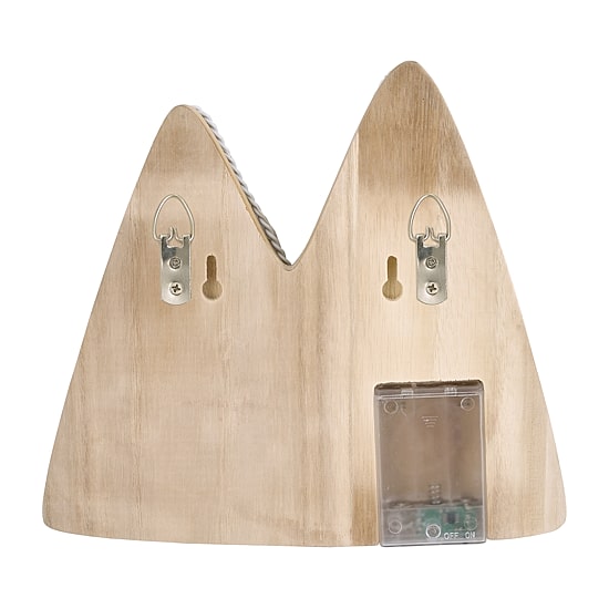 Nojo Light Up Mountains Wood Wall Art