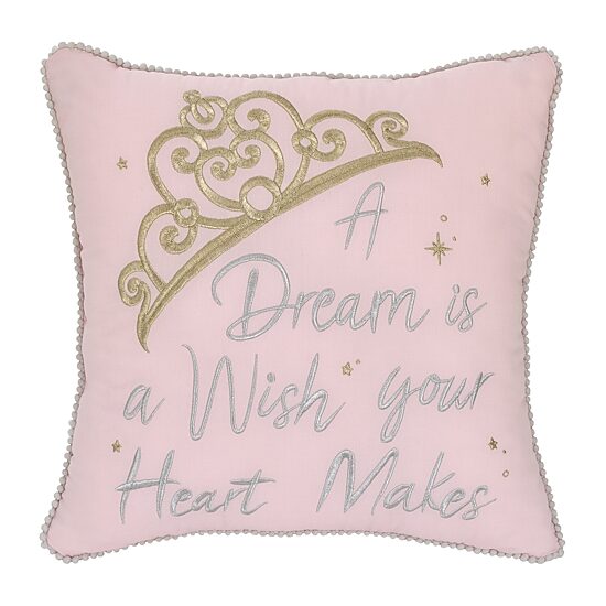 Disney Collection Princess Square Throw Pillow