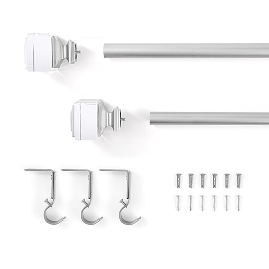 Eclipse Clementine 1 IN Adjustable Curtain Rod