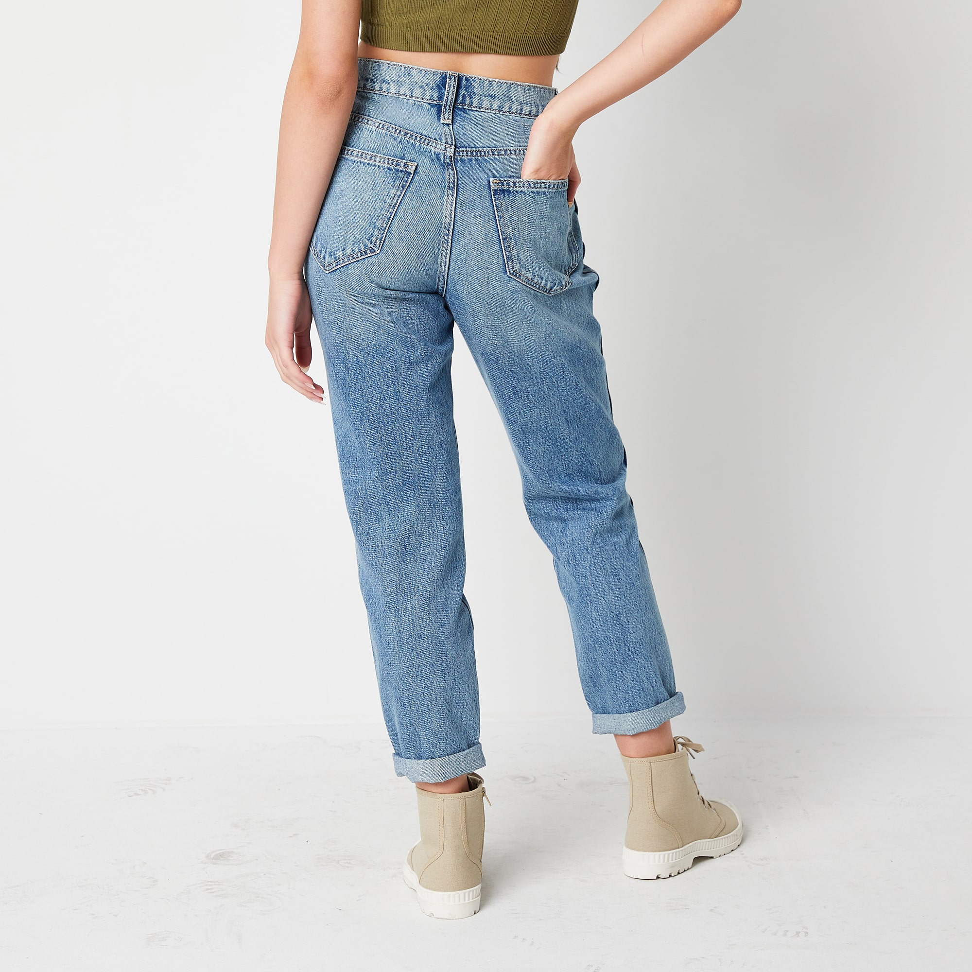 Arizona Womens Highest Rise Mom Jean