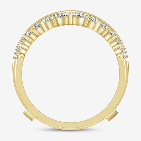 (I / Si2) Womens 1 CT. T.W. Lab Grown White Diamond 14K Gold Band