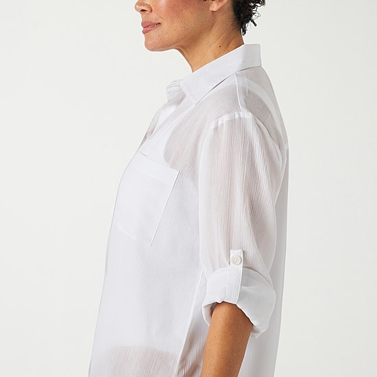 Sonnet Shores Womens Dress Swimsuit Cover-Up