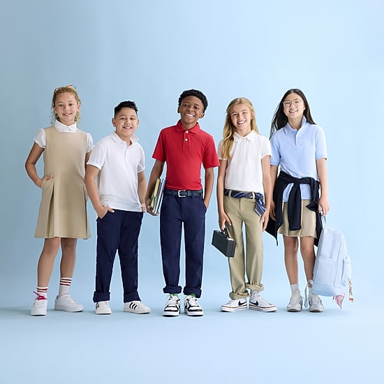 IZOD Performance Mesh Boys Short Sleeve Regular Fit Wrinkle Resistant Moisture Wicking Polo Shirt