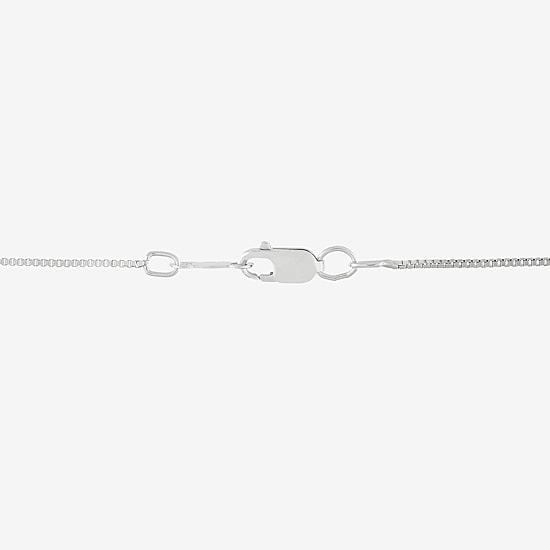 Womens Lab Created White Opal Sterling Silver Circle 18 Inch Pendant Necklace