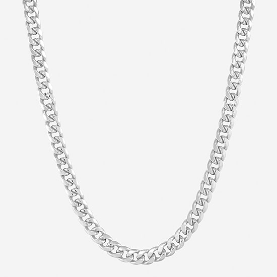 Mens 10K Gold 22 Inch Cuban Chain Necklace