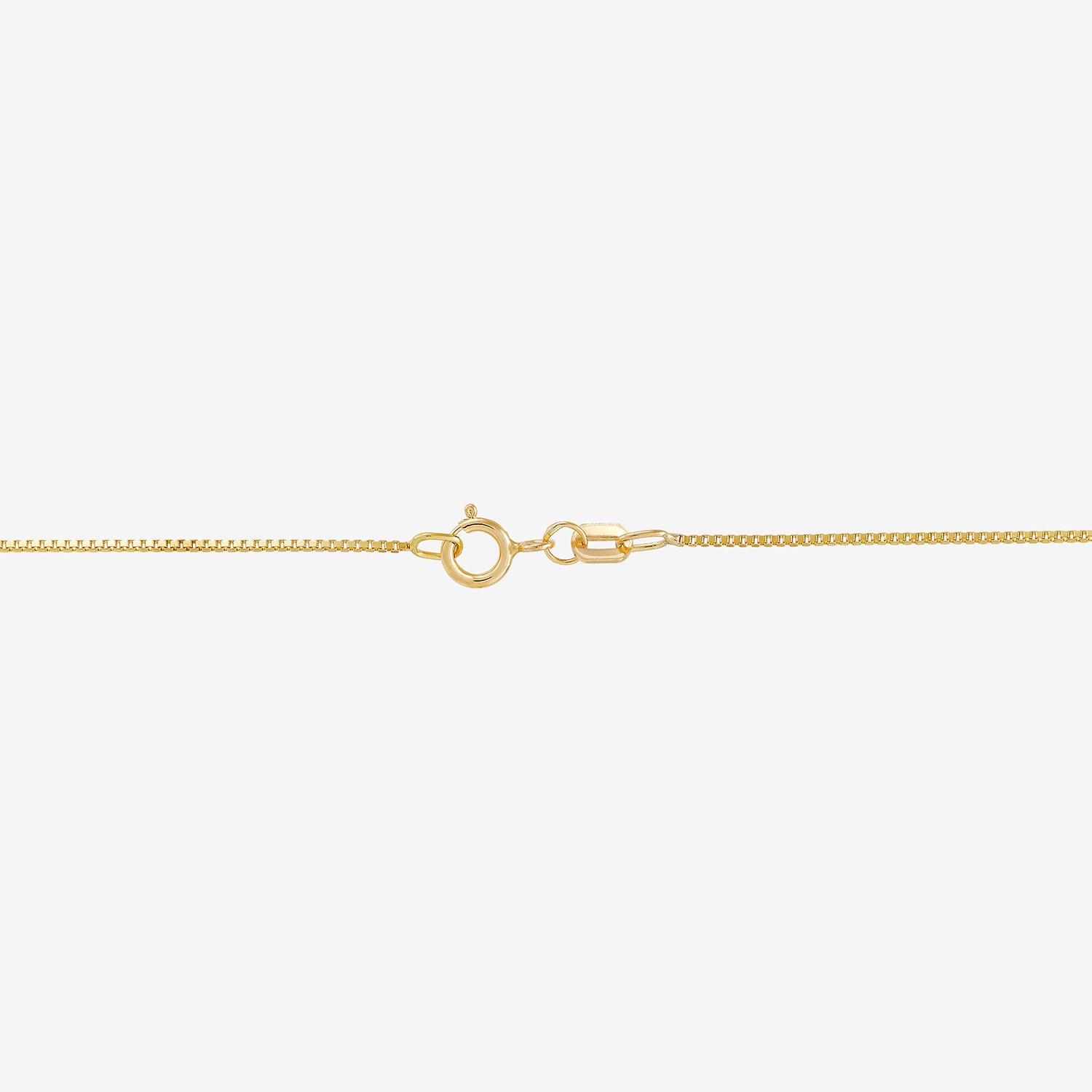 Womens 14K Gold 20 Inch Box Chain Necklace