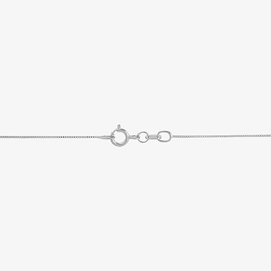 Womens 14K Gold 20 Inch Box Chain Necklace